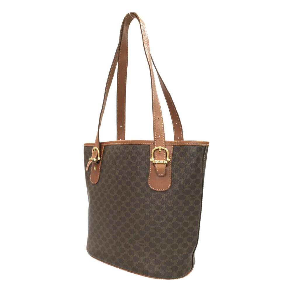 Celine Tote Shoulder Brown Bag Macadam Bag
